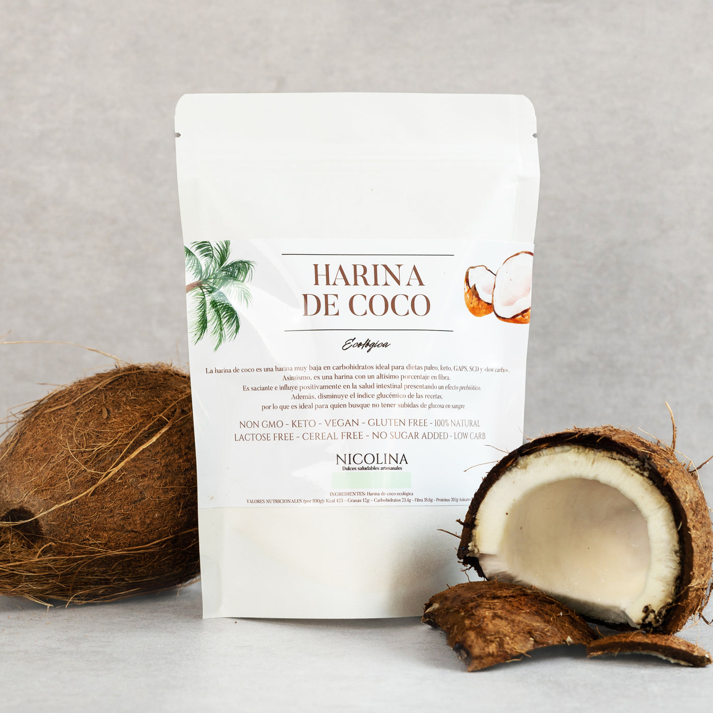 HARINA DE COCO ECOLÓGICA