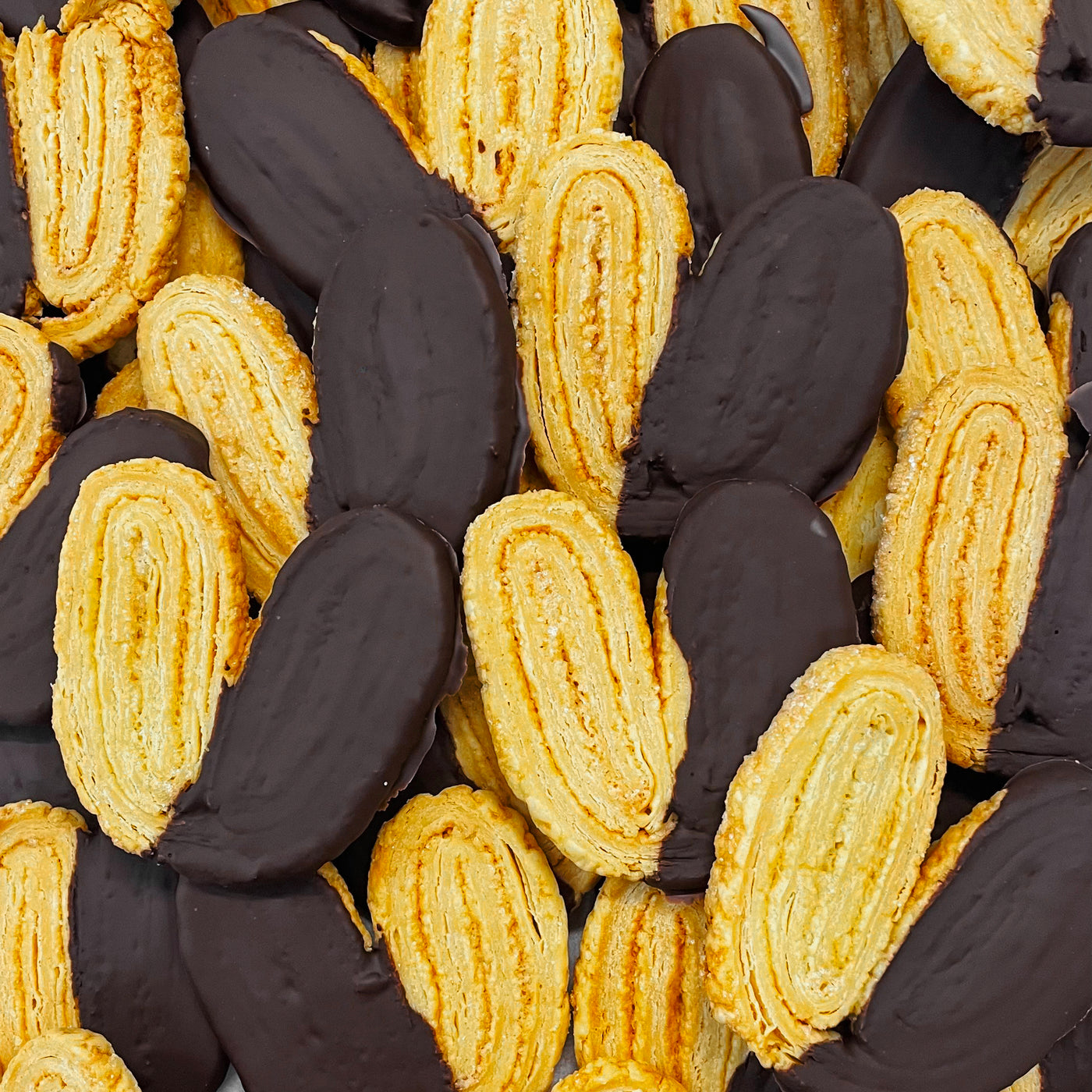 PALMERA DE HOJALDRE CON CHOCOLATE