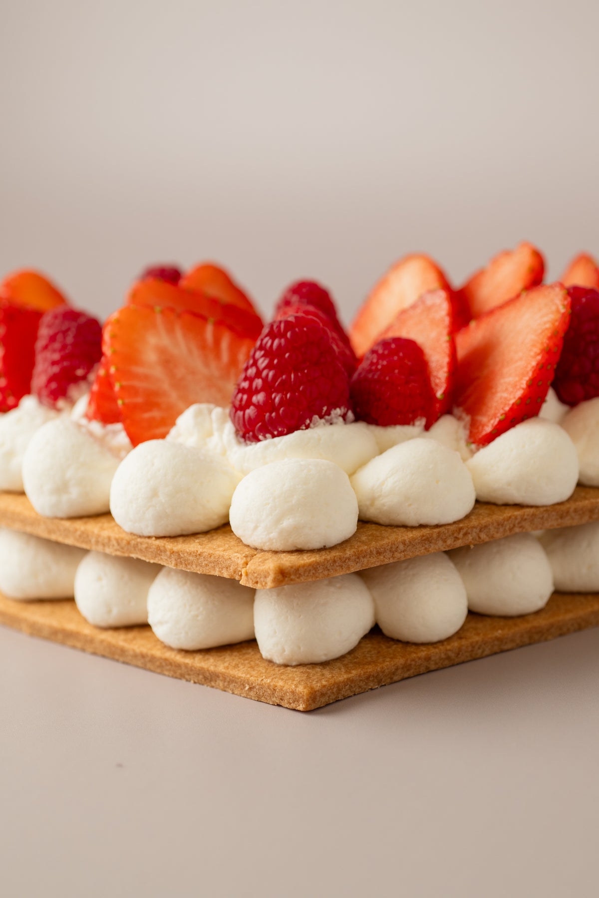 Tarta de corazón Fresas