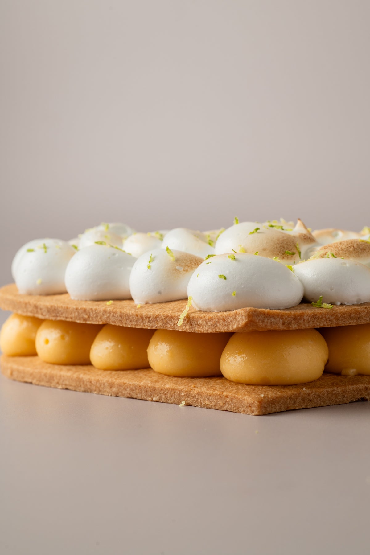 Tarta de corazón Limón y merengue