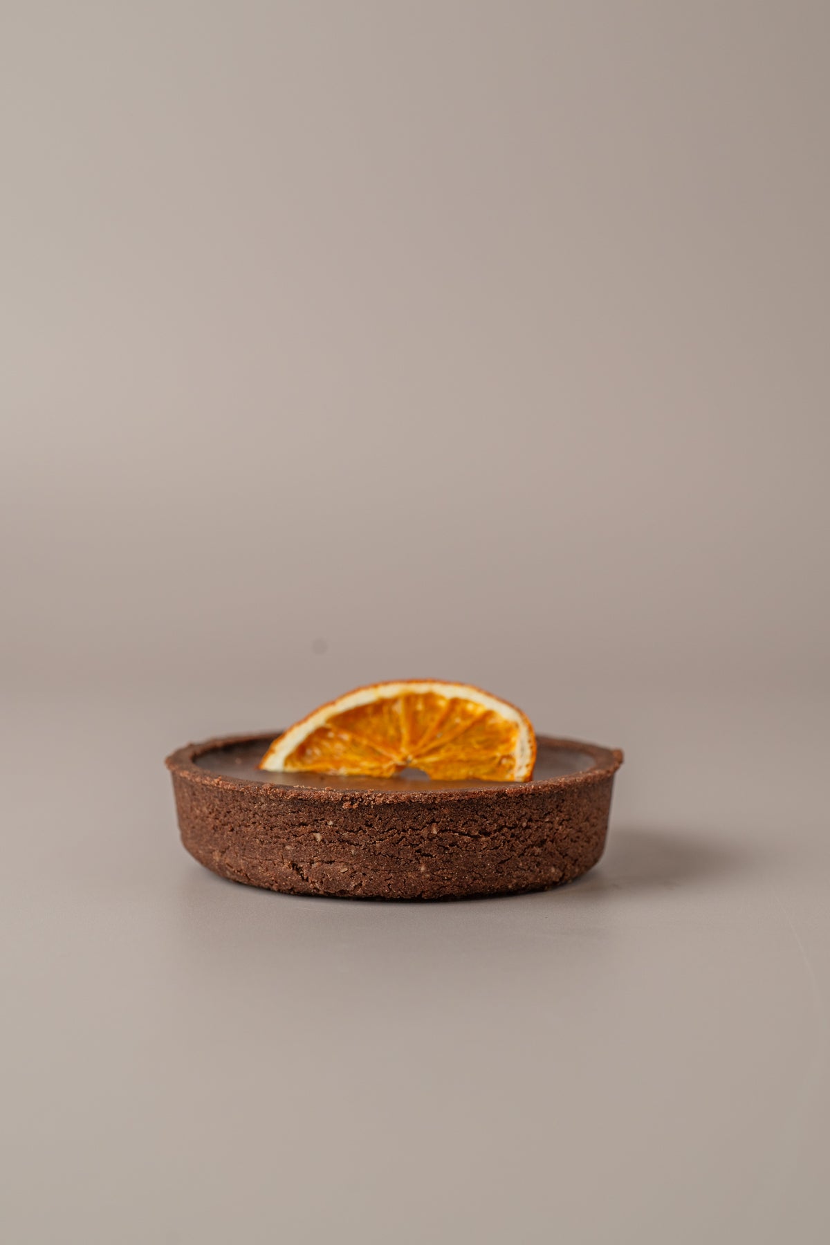 TARTALETA CHOCOLATE Y NARANJA