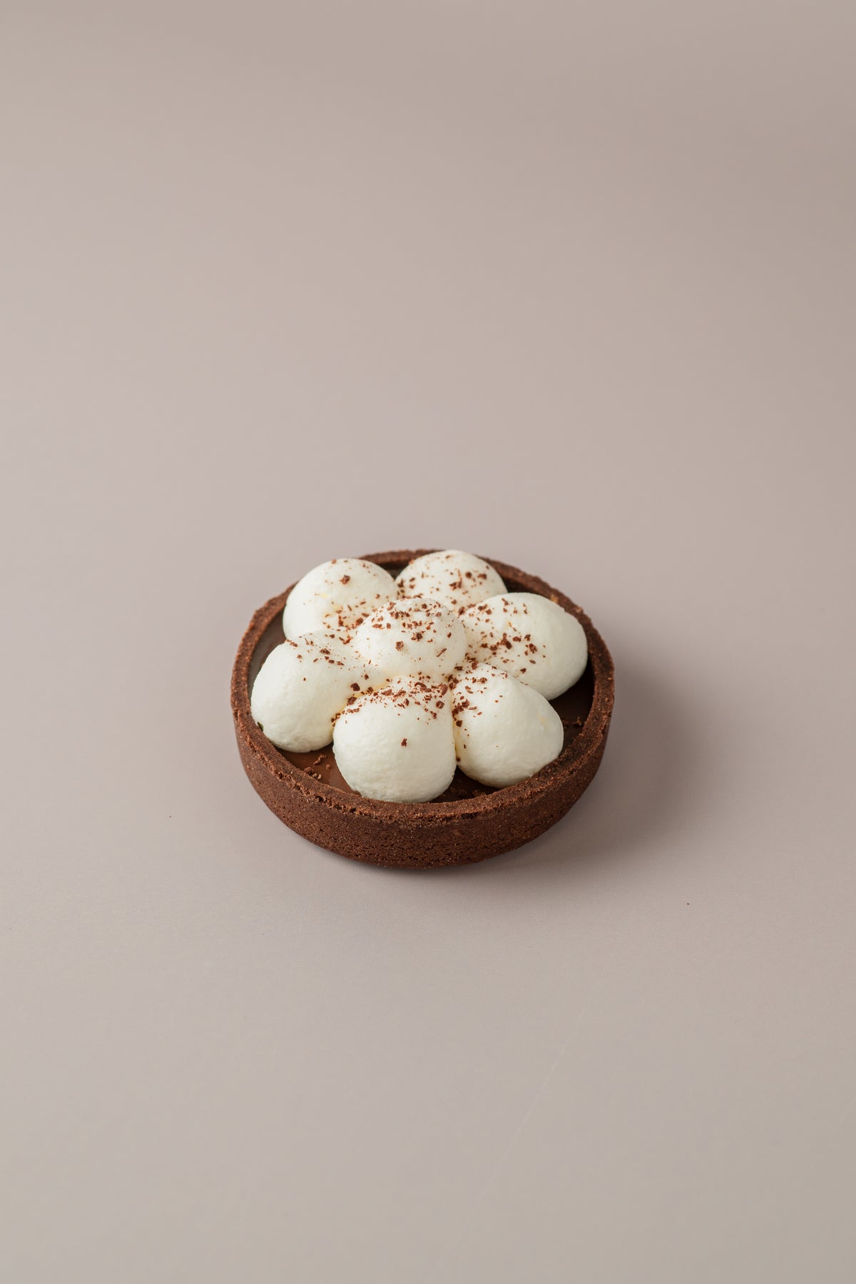 TARTALETA CHOCOLATE Y NATA