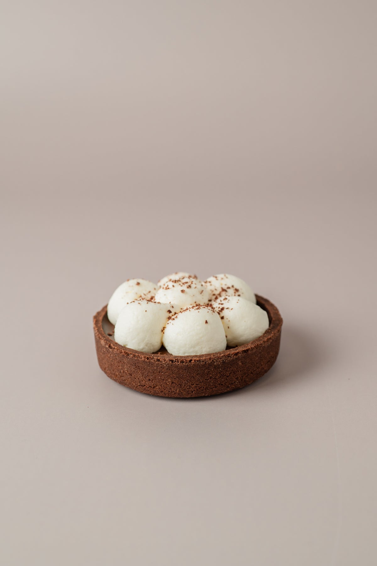 TARTALETA CHOCOLATE Y NATA