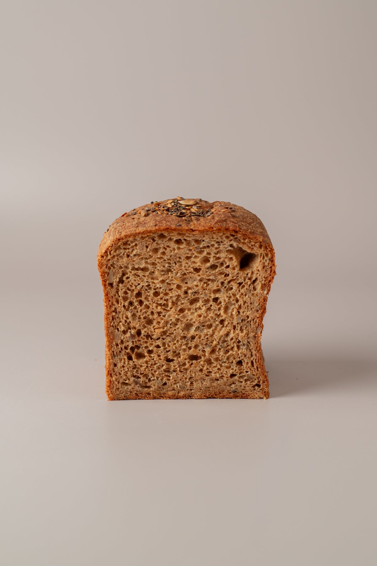 PAN DE MOLDE SEMILLAS