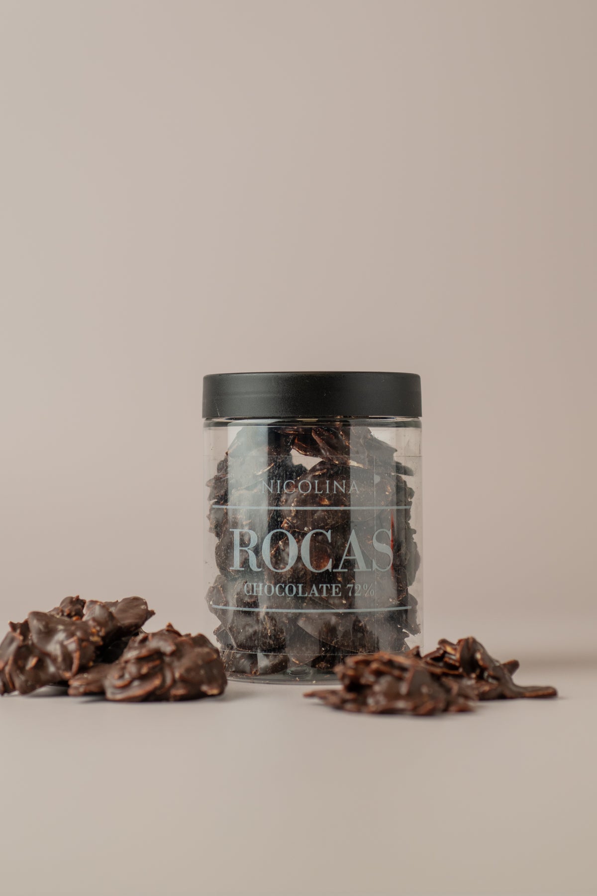 ROCAS DE CHOCOLATE NEGRO