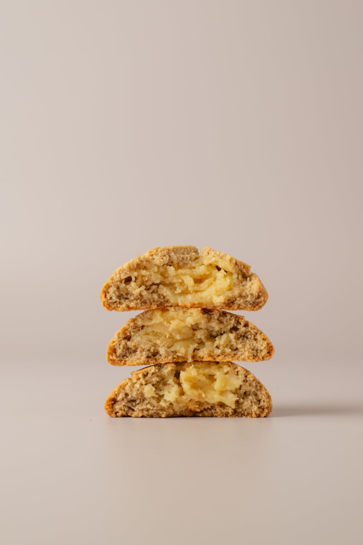 Cookies rellena de limón SIN azúcar