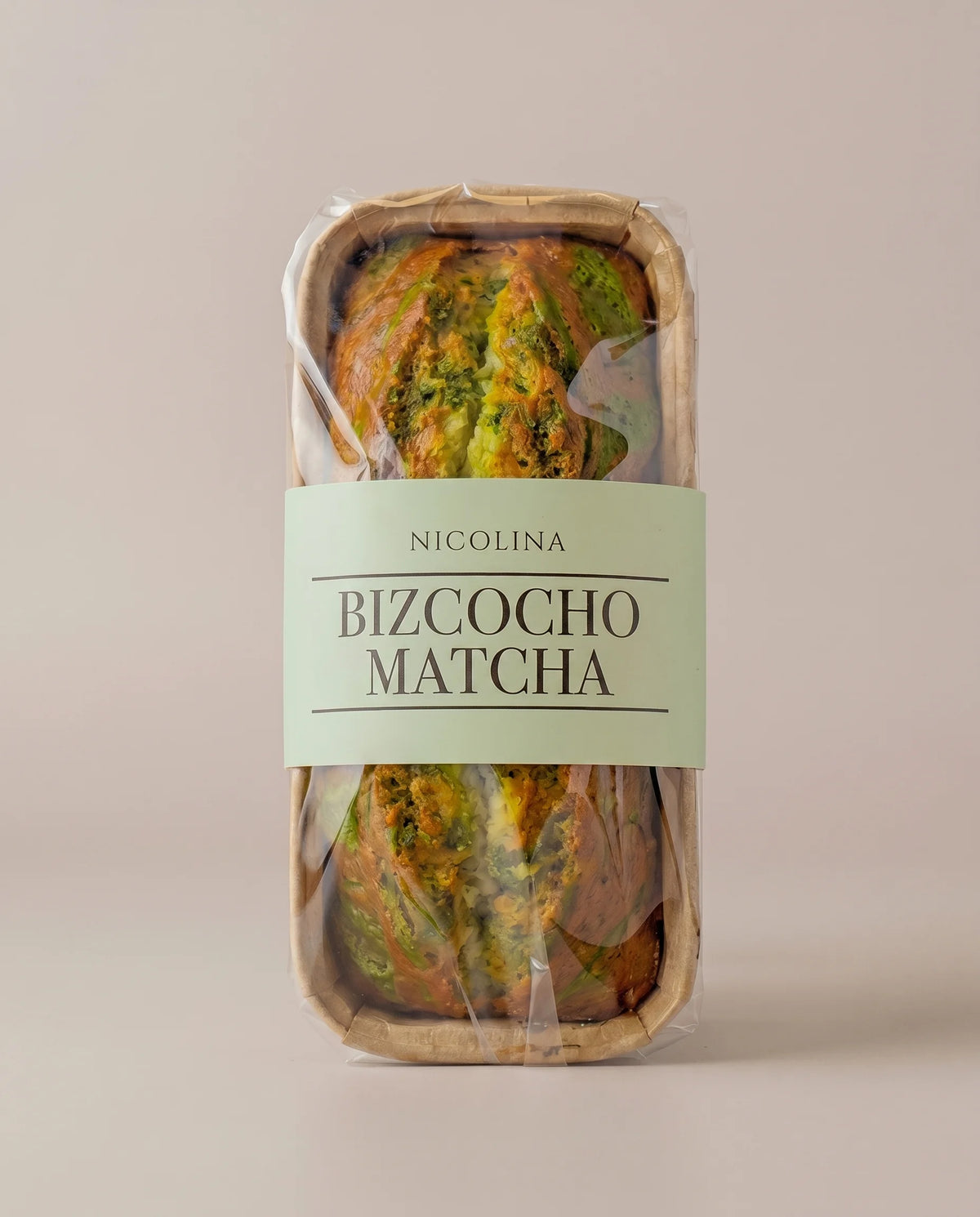 Bizcocho Matcha