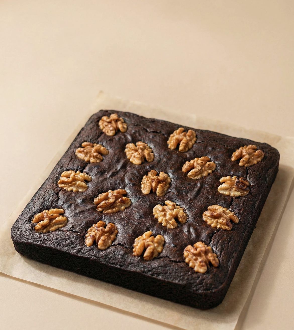 Brownie con nueces