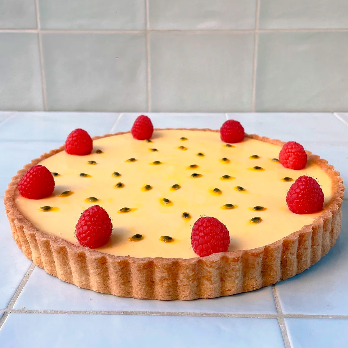 TARTA DE FRUTA DE LA PASIÓN