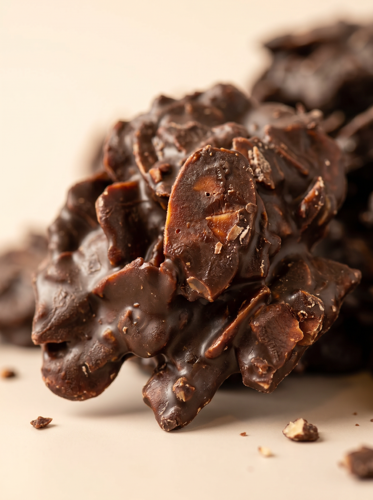 ROCAS DE CHOCOLATE NEGRO