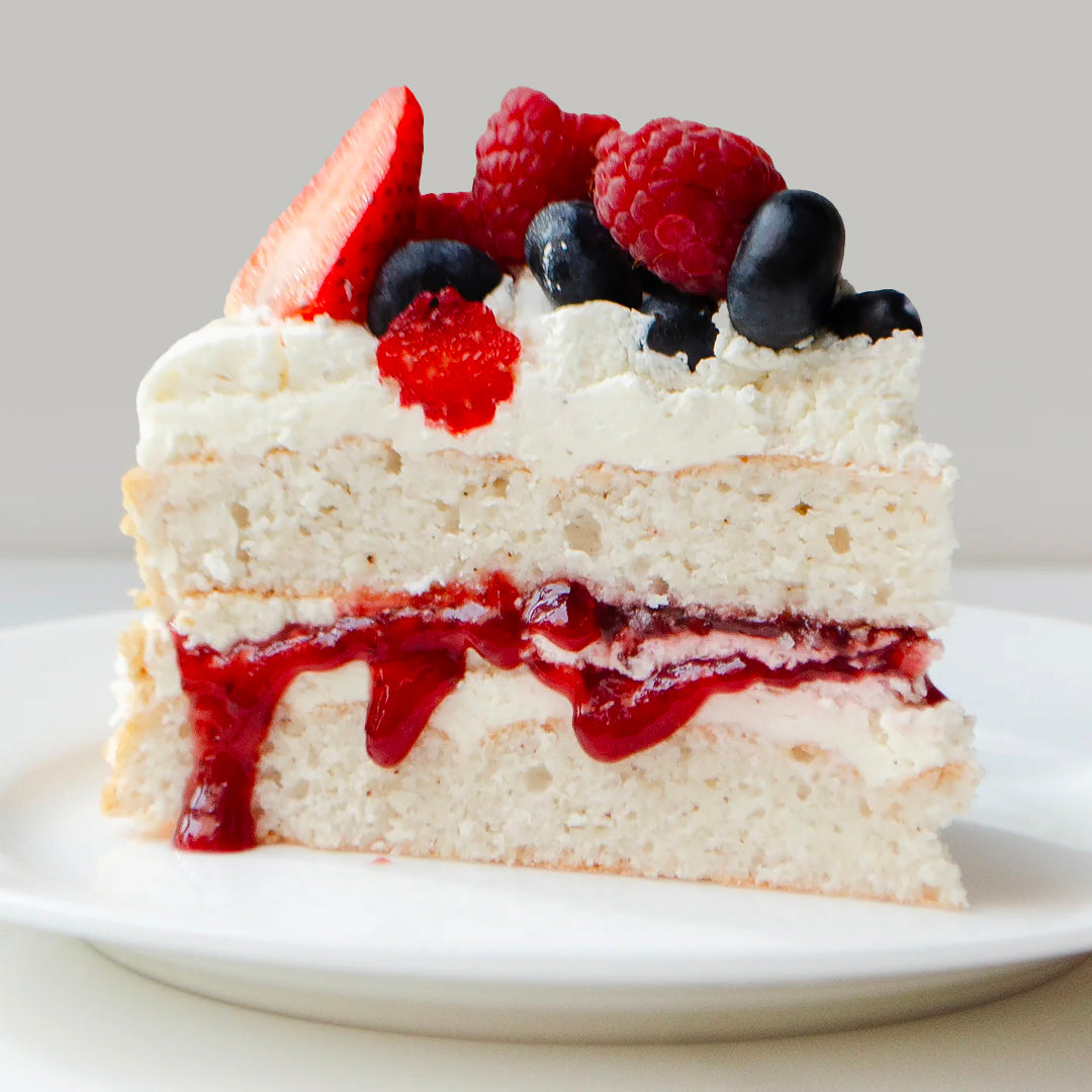 TARTA FRUTOS ROJOS Y NATA