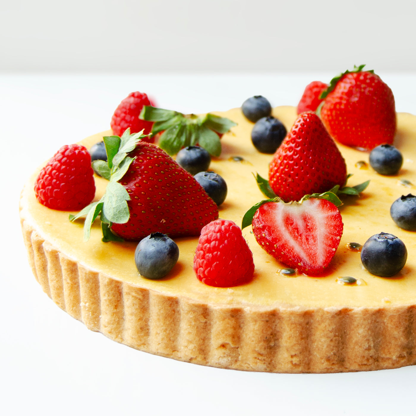 TARTA DE FRUTA DE LA PASIÓN