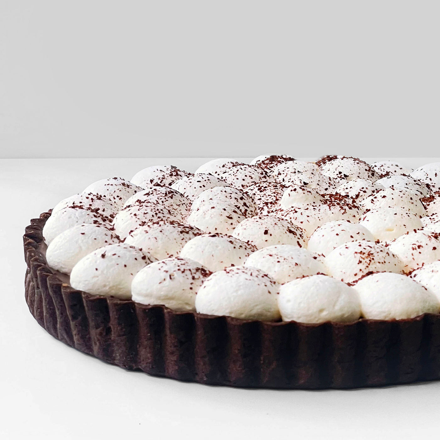 TARTA DE CHOCOLATE Y NATA
